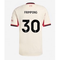 Liverpool Jeremie Frimpong #30 Fußballbekleidung Auswärtstrikot 2025-26 Kurzarm
